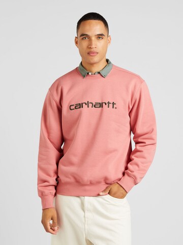 Carhartt WIP Mikina - Ružová: predná strana