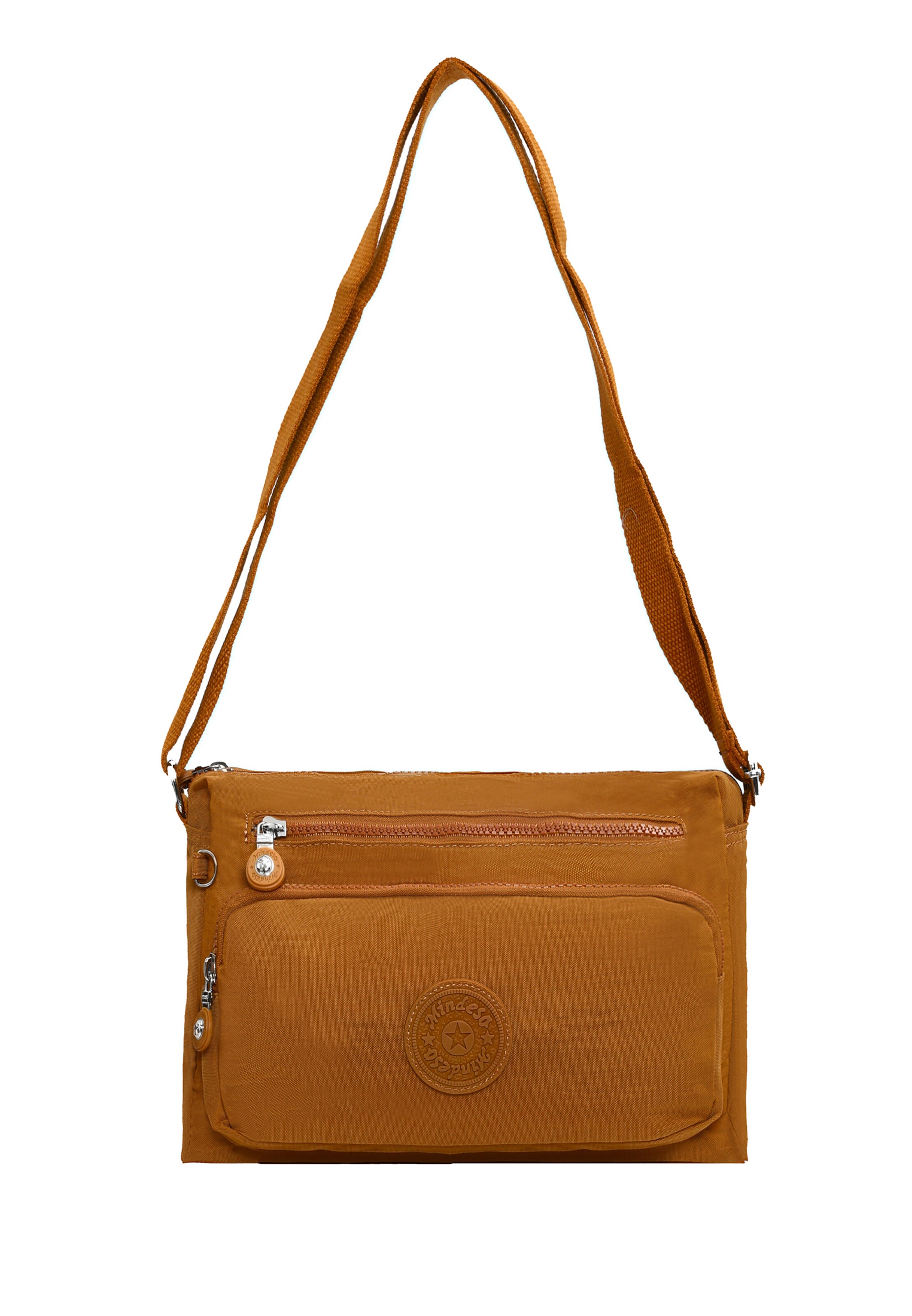 Mindesa - Mala de ombro em castanho: frente