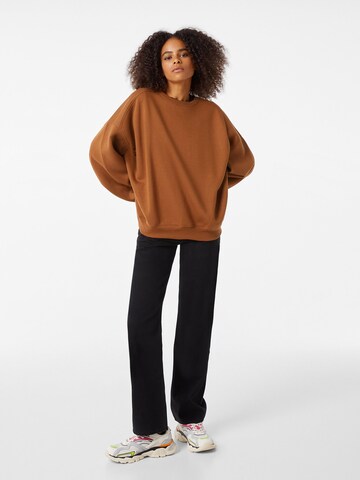 Bershka Pullover in Orange