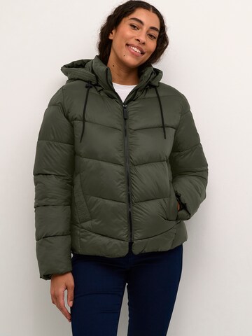 Kaffe Jacke  'KASusanne' in Grün: Vorderseite