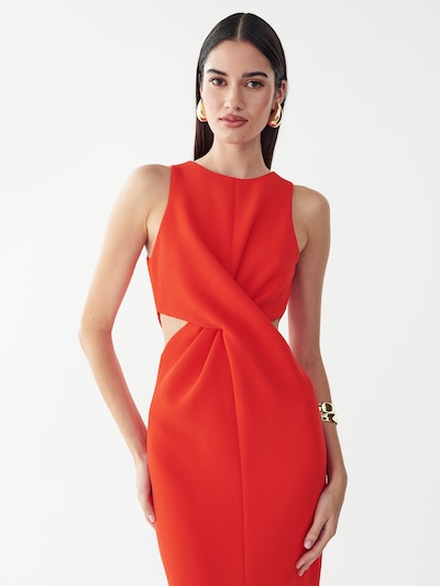 BWLDR Robe de soirée 'NEWARK' en 34 en rouge, Vue avec produit