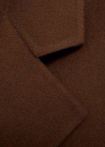 MANGO Tussenmantel 'Picarol' in Bruin