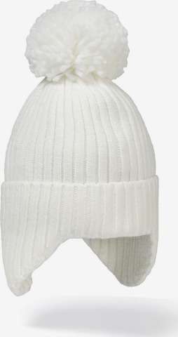 Bonnet MINOTI en blanc : devant