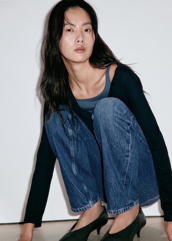 MANGO Regular Jeans 'LEO' in Blue: front