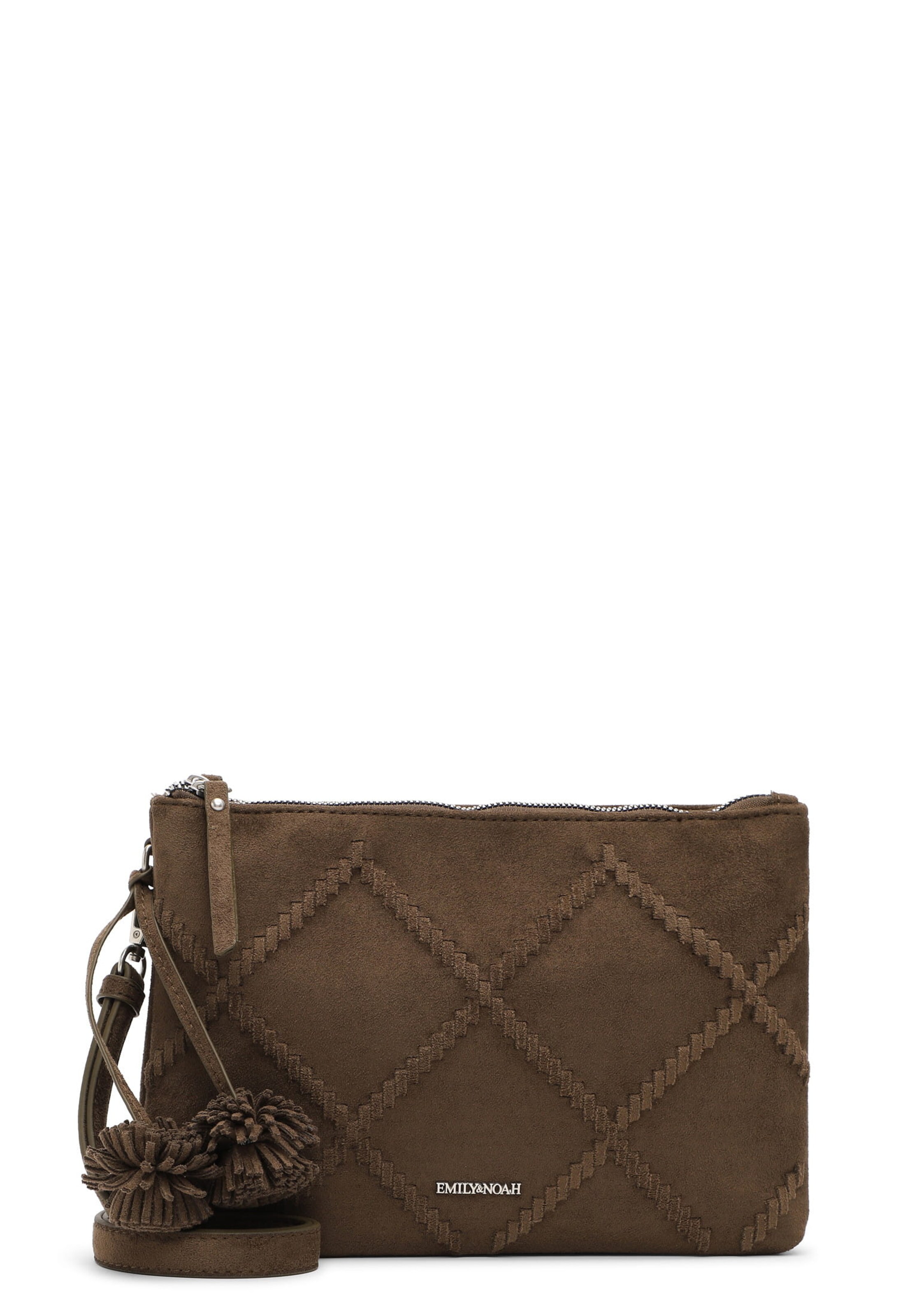 Borsa a spalla 'Leanne' di Emily & Noah in verde: frontale
