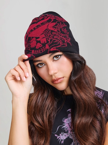 melns Ed Hardy Cepure 'Love Kills Slowly'