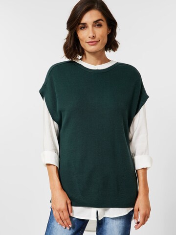 Pull-over CECIL en vert : devant