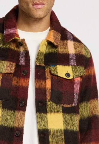 Shiwi Fleece jas in Geel