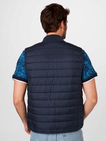 TOM TAILOR DENIM Vest in Blue