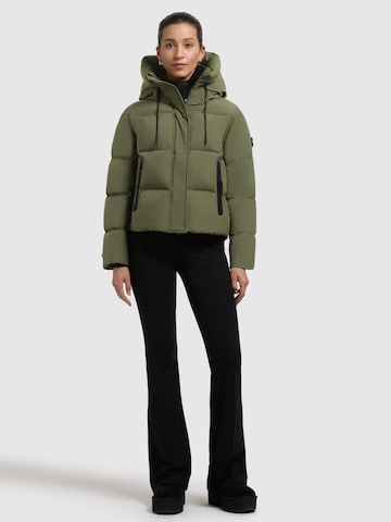 khujo Winter jacket 'Enits Matt' in Green