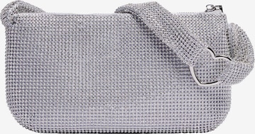Bershka Handbag in Silver: front