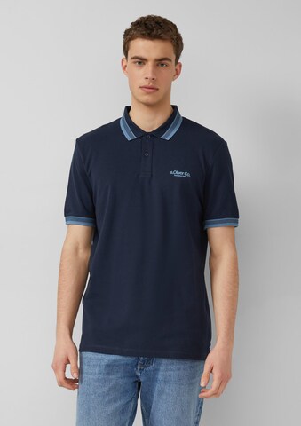 s.Oliver Μπλουζάκι σε μπλε: μπροστά