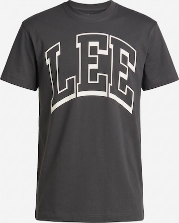 T-Shirt 'Varsity Tee' Lee en gris : devant