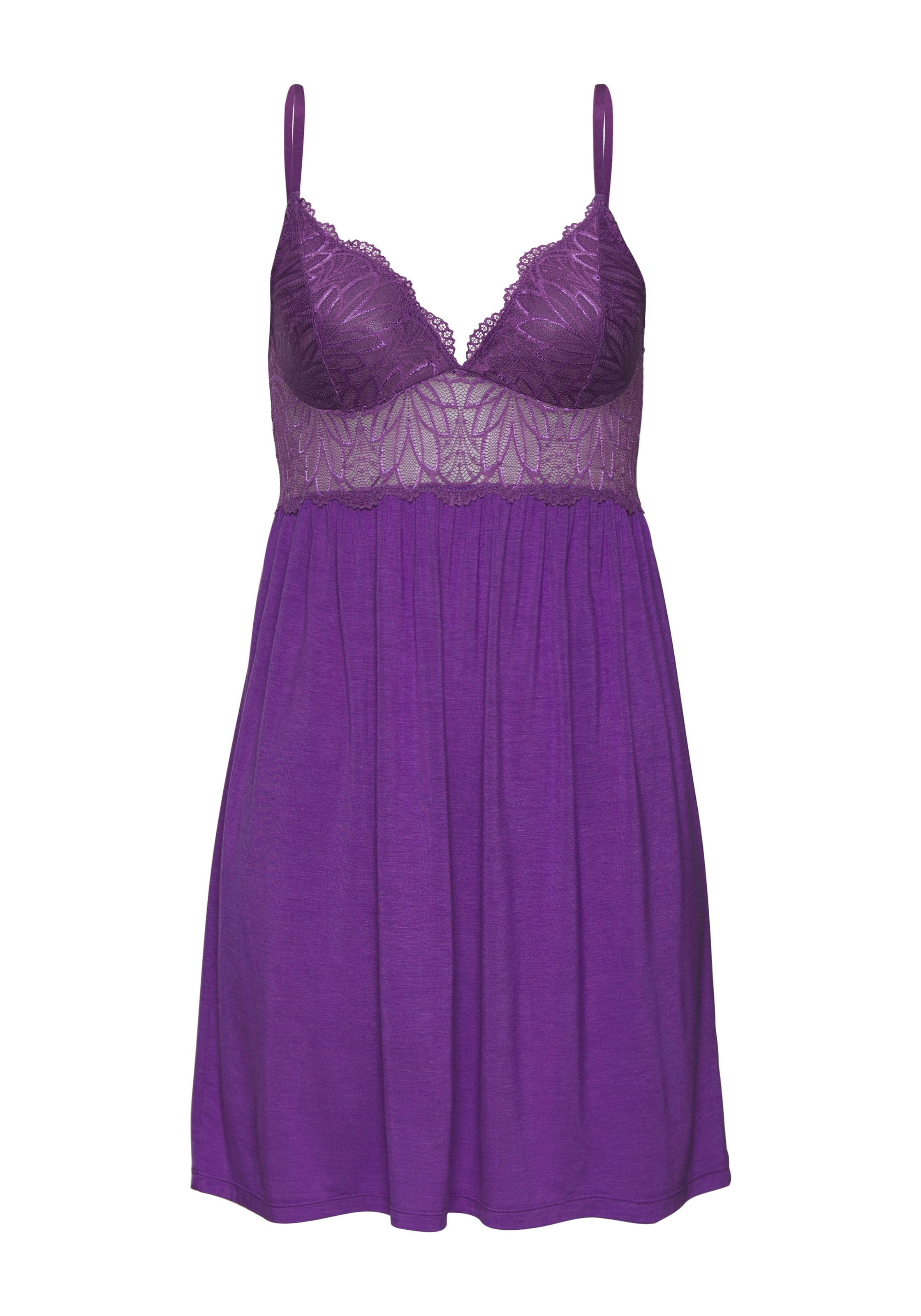 LASCANA Νεγκλιζέ σε λιλά: μπροστά