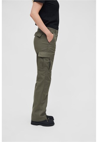 Coupe slim Pantalon cargo Brandit en vert