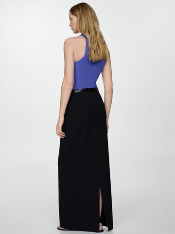 MANGO Knitted top 'RIRI' in Blue