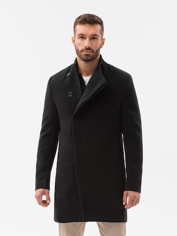 Ombre Between-Seasons Coat 'C501' in Black
