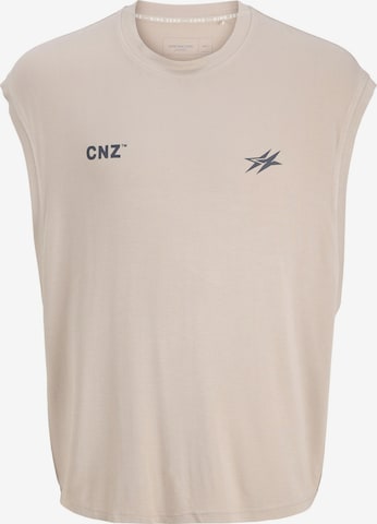 JACK & JONES Shirt in Beige: voorkant