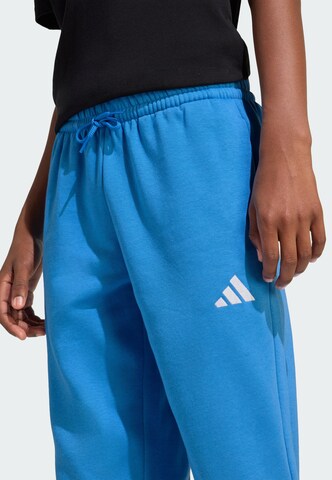 ADIDAS SPORTSWEAR Tapered Sportbroek 'Essentials' in Blauw