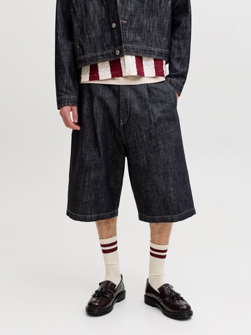 JACK & JONES Baggy Τζιν πλισέ 'JJIRON JJLLOYD' σε μπλε: μπροστά