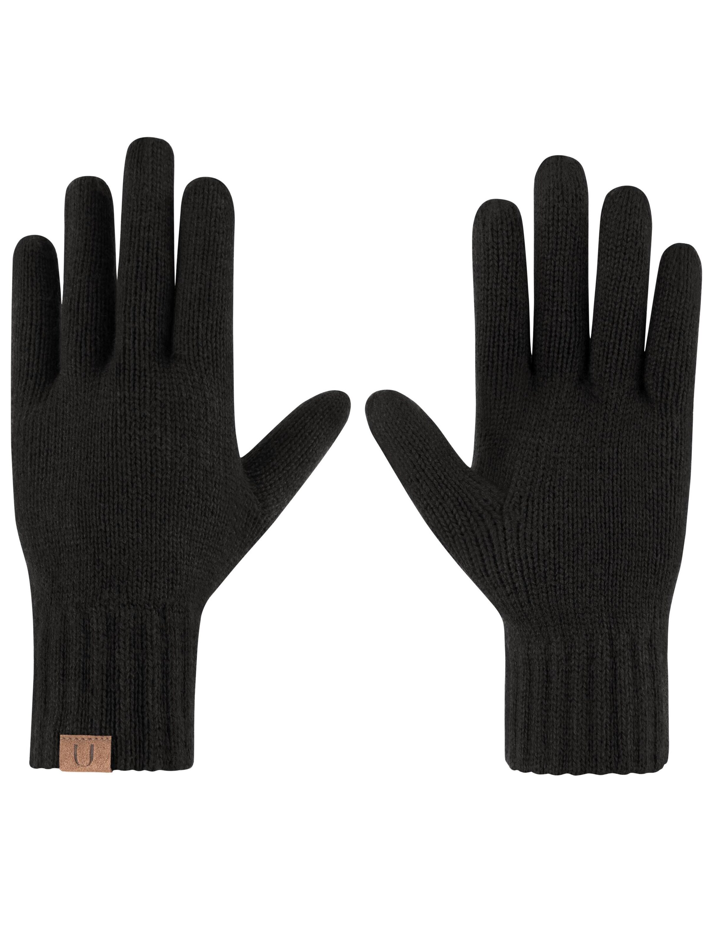 Gants normani en gris : devant