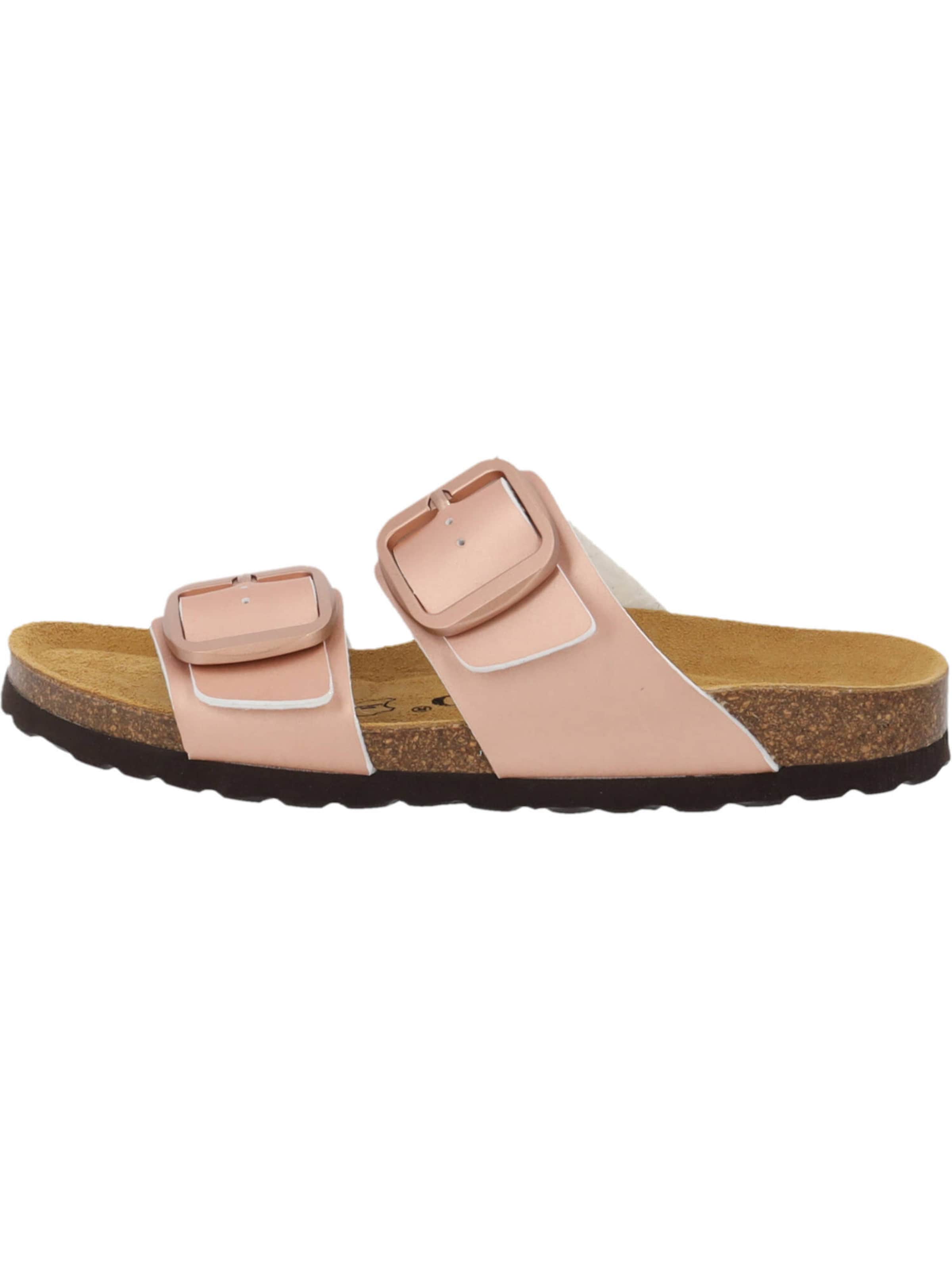 Palado Pantolette 'Samos' in Pink: Vorderseite