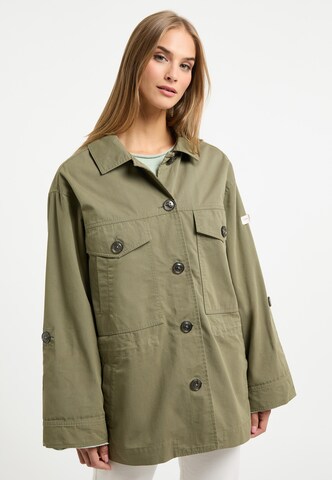 Frieda & Freddies NY Between-Season Jacket 'Smila' in Green: front