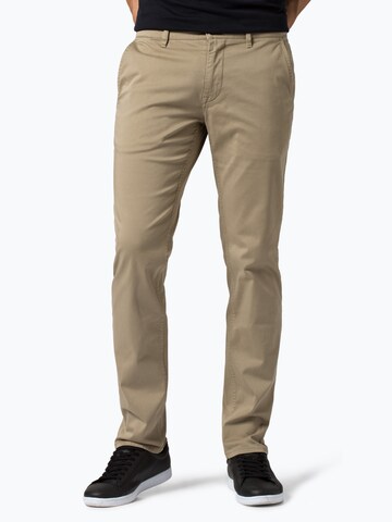 BOSS Chino trousers in Beige: front