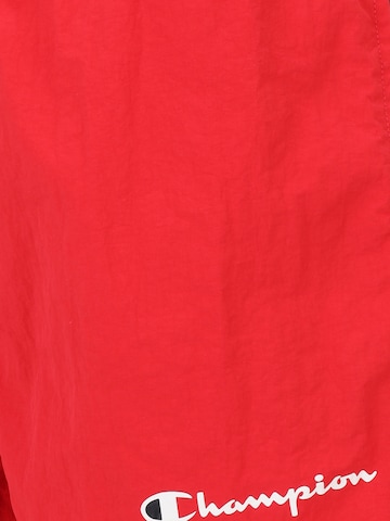 Champion Authentic Athletic Apparel Badeshorts i rød