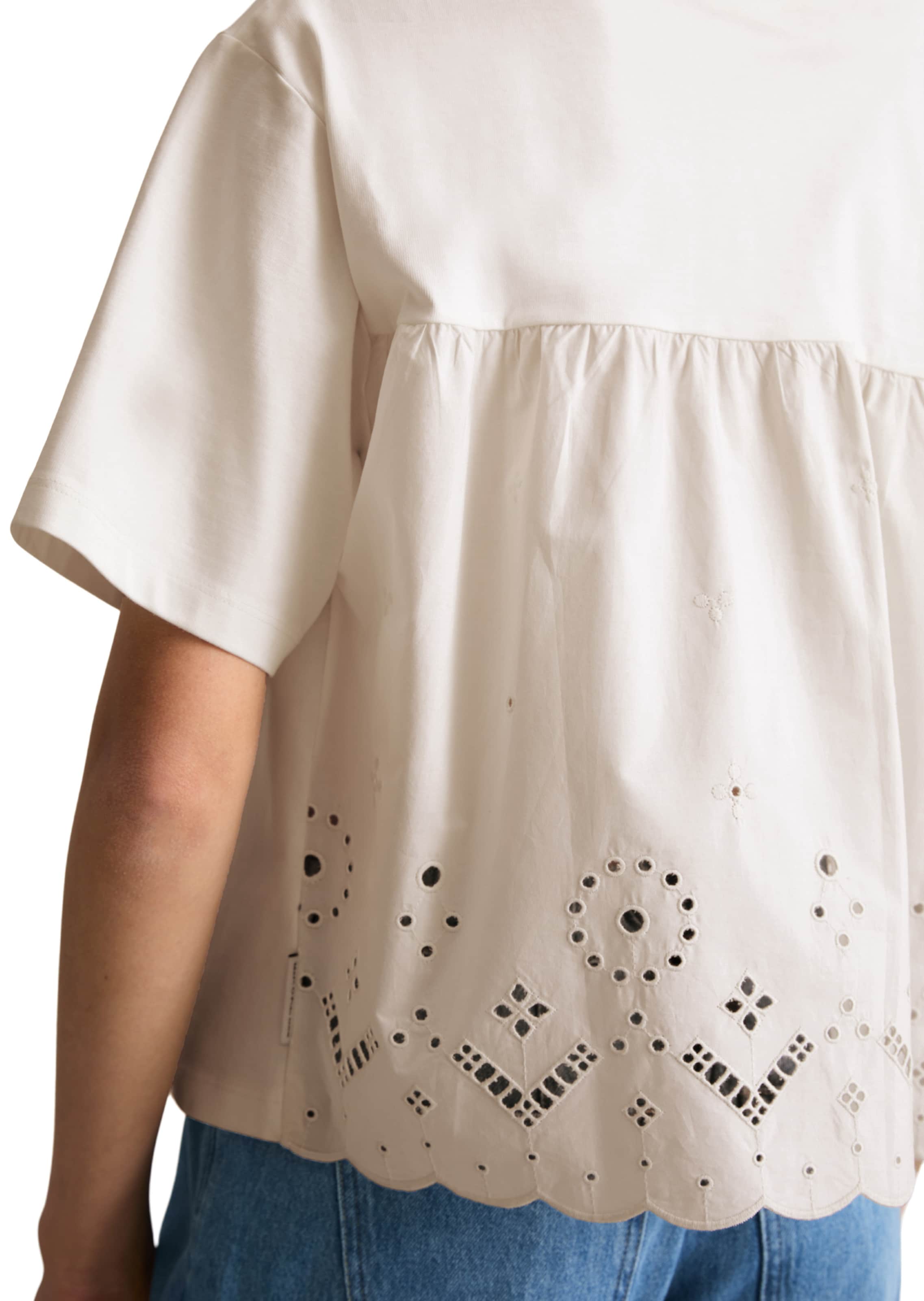 T-shirt Marc O'Polo DENIM en blanc