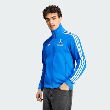 ADIDAS PERFORMANCE - Sudadera con cremallera deportiva 'Mercedes AMG Petronas Formula 1 Team Blue Wonder' en azul: frente