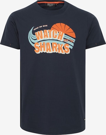 INDICODE JEANS Shirt 'Daniel' in Blauw: voorkant