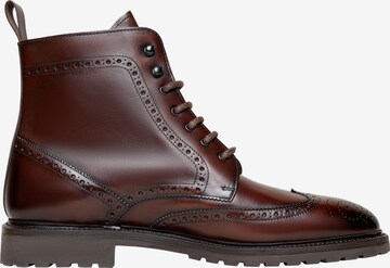 Henry Stevens Lace-Up Boots 'Winston FBDB' in Brown