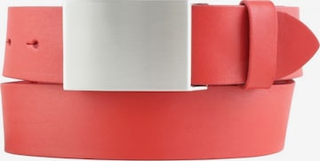 BELTINGER Gürtel 'Firenzea' in Rot: Vorderseite