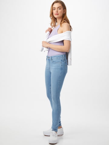 LEVI'S ® Skinny Jeansy '711 Skinny' w kolorze niebieski
