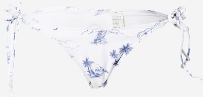 HOLLISTER Bikiniunderdel i duvblå / vit, Produktvy