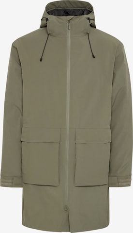 North Bend - Casaco outdoor 'Karim' em verde: frente