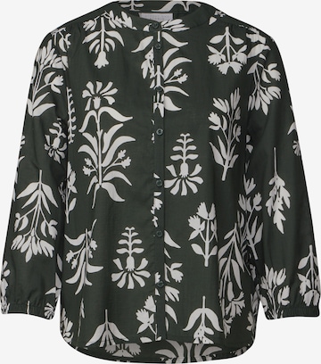 Street One Studio Bluse in Grün: Vorderseite