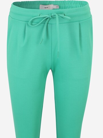 ICHI Slimfit Broek 'Kate' in Groen