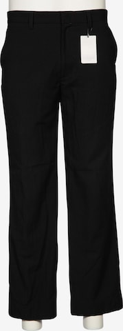 HECHTER PARIS Stoffhose 36 in Schwarz: Vorderseite