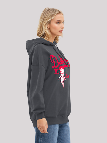 Sweat-shirt 'Betty Boop Detroit MI. Est 1930' F4NT4STIC en noir