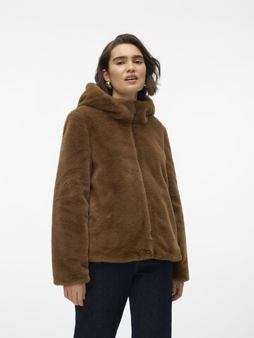 VERO MODA Prechodná bunda - Hnedá: predná strana