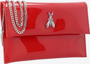 PATRIZIA PEPE Clutch 'Fly Glossy' in Rot