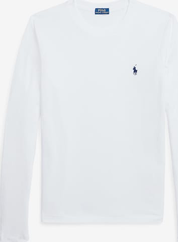 balts Polo Ralph Lauren T-Krekls 'KNIT-T-SHIRT': no priekšpuses