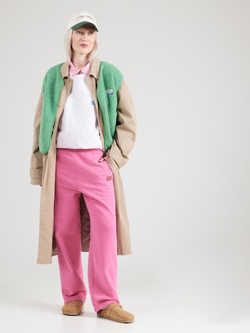 AMERICAN VINTAGE Loosefit Παντελόνι 'PLIZZY' σε ροζ