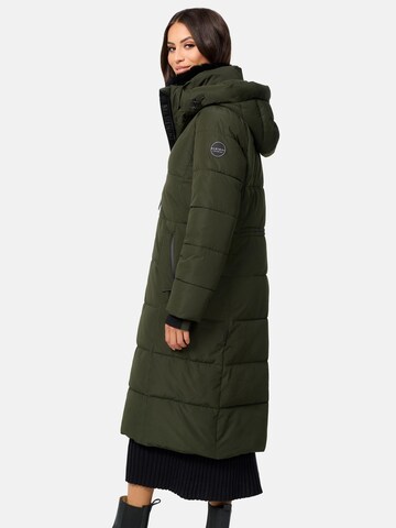Cappotto funzionale 'Zuraraa XVI' di MARIKOO in verde: frontale