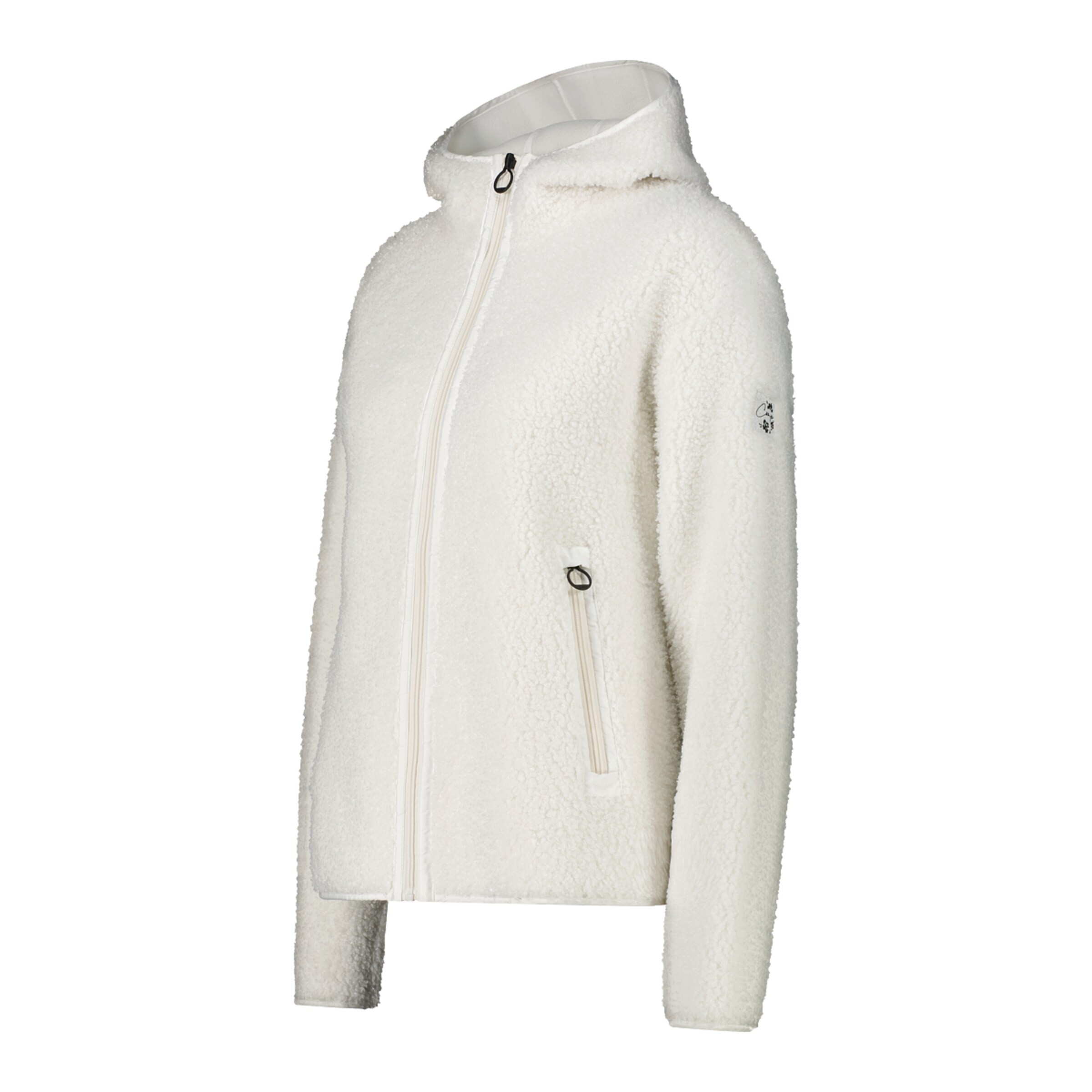 CMP Athletic Fleece Jacket in White