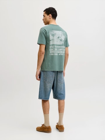Jack & Jones Premium Majica 'JPRBLUMAXWELL' | zelena barva