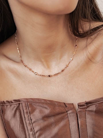 Chaîne 'Heart Cross' Hey Happiness en or