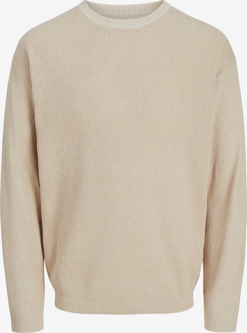 JACK & JONES Pullover 'JJWALTER' in Beige: Vorderseite
